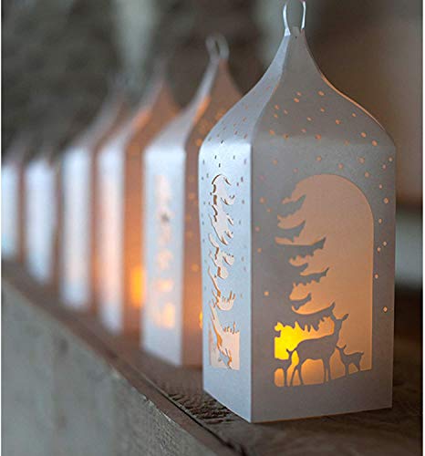 lilyshopingstore Metall-Stanzformen für Weihnachtslaternen, Frohe Weihnachtsbaum, Hirsch, Elch, Stanzschablonen für DIY, Scrapbooking, Album, dekorative Prägepapier-Stanzformen, Kartenherstellung lilyshopingstore Metall-Stanzformen für Weihnachtslaternen, Frohe Weihnachtsbaum, Hirsch, Elch, Stanzschablonen für DIY, Scrapbooking, Album, dekorative Prägepapier-Stanzformen, Kartenherstellung von Fclily@JJ
