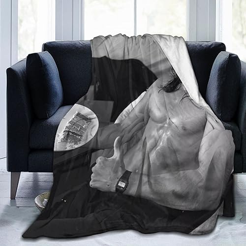 limitemm Jared Leto Überwurfdecke, Fleecedecke, weiche, gemütliche Flanelldecke, leichte Plüschdecke (3 Größen) von limitemm