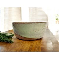 Keramikschüsselchen Handgedreht Grün/Braun Schale Schüssel Keramikschüsselchen Handgedreht Grün/Braun Schale Schüssel von linalilaatelier