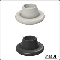 Gleiter Passend Für Eames Stühle Vitra Und Eiffel - 4 Stück von linas3DPrints