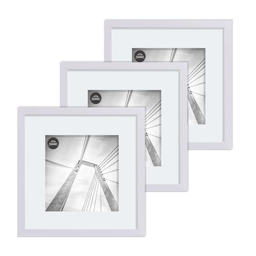 lincoolart Bilderrahmen 30x30 cm Holz Weiss Fotorahmen,MDF Quadratisch Weiß Rahmen mit Acrylglas,für Bilder 20x20 mit passepartout oder 30x30 ohne passepartout 3er Set lincoolart Bilderrahmen 30x30 cm Holz Weiss Fotorahmen,MDF Quadratisch Weiß Rahmen mit Acrylglas,für Bilder 20x20 mit passepartout oder 30x30 ohne passepartout 3er Set von lincoolart