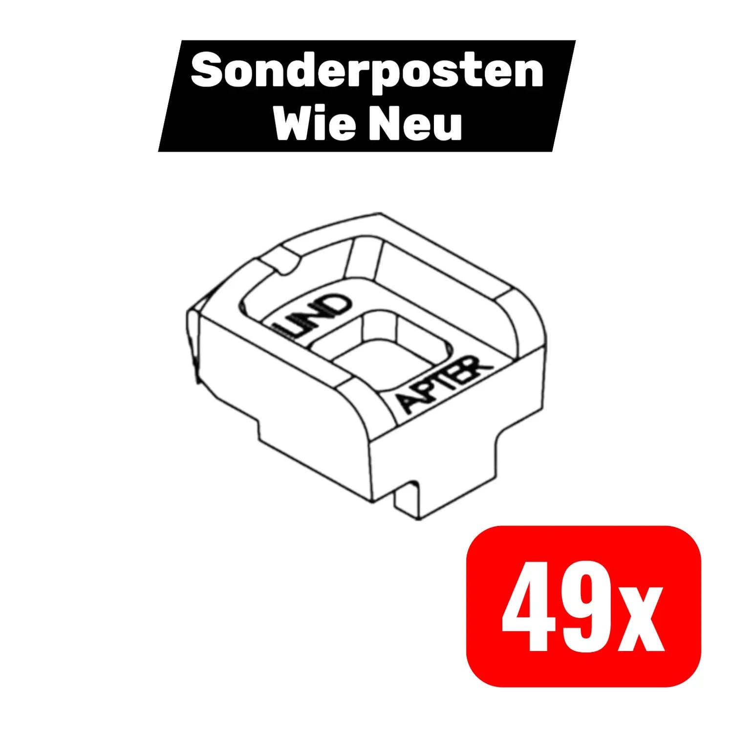 B-Ware Lindapter Klemme Verbinder Gtw 40 Feuerverzinkt Lm 16 11 0 82001 49 Stück B-Ware Lindapter Klemme Verbinder Gtw 40 Feuerverzinkt Lm 16 11 0 82001 49 Stück von lindapter