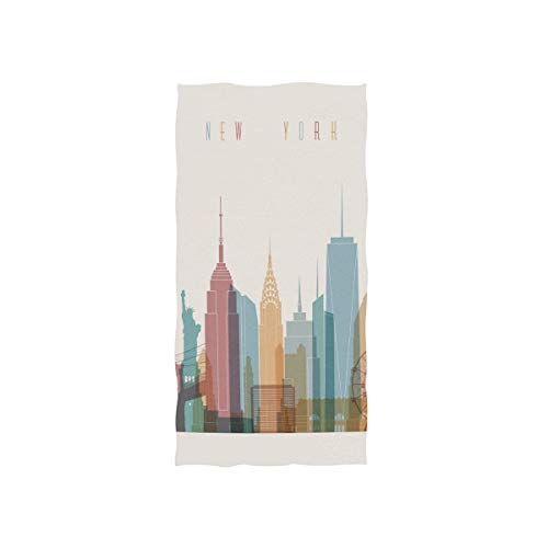 linomo Handtuch Amerikanisch New York Stadt Handtuch Baumwolle Gesicht Towel Dish Geschirrtuch für Kinder Mädchen Jungen linomo Handtuch Amerikanisch New York Stadt Handtuch Baumwolle Gesicht Towel Dish Geschirrtuch für Kinder Mädchen Jungen von Linomo