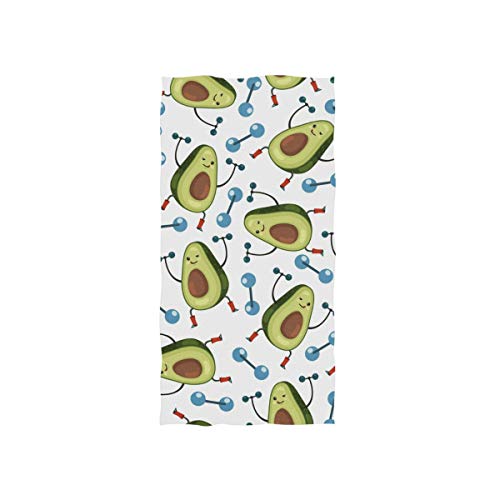 linomo Handtuch Süß Obst Karikatur Avocado Handtuch Baumwolle Gesicht Towel Dish Geschirrtuch für Kinder Mädchen Jungen von linomo
