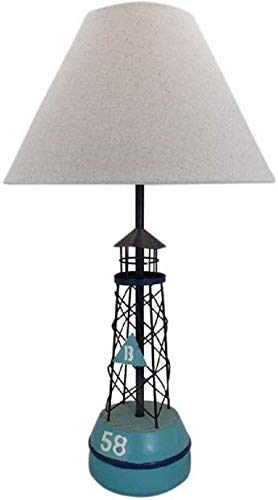 linoows Maritime Tischlampe, Tisch Leuchte Boje, Leuchttonne als Tischleuchte mit Schirm linoows Maritime Tischlampe, Tisch Leuchte Boje, Leuchttonne als Tischleuchte mit Schirm von linoows