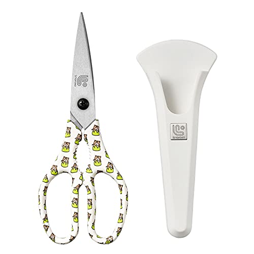 Linoroso Küchenschere Scharfe Schere Küche mit Magnetdeckel Hochwertig Edelstahl Haushaltsschere Allzweckschere Einsetzbar als Stoffschere Bastelschere Papierschere Grillschere Textilschere - Tiger Linoroso Küchenschere Scharfe Schere Küche mit Magnetdeckel Hochwertig Edelstahl Haushaltsschere Allzweckschere Einsetzbar als Stoffschere Bastelschere Papierschere Grillschere Textilschere - Tiger von linoroso