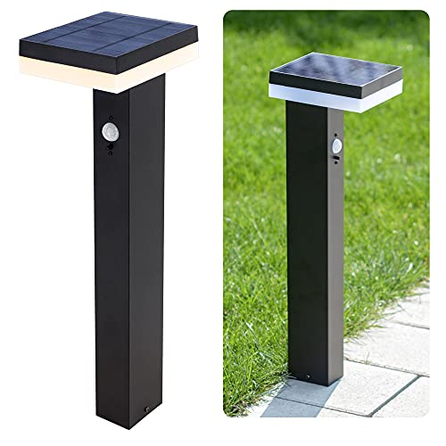 linovum ANBO Pollerleuchte Außen LED Solar mit Bewegungsmelder & Dämmerungssensor - Garten Solarlampe mit langer Leuchtkraft linovum ANBO Pollerleuchte Außen LED Solar mit Bewegungsmelder & Dämmerungssensor - Garten Solarlampe mit langer Leuchtkraft von linovum