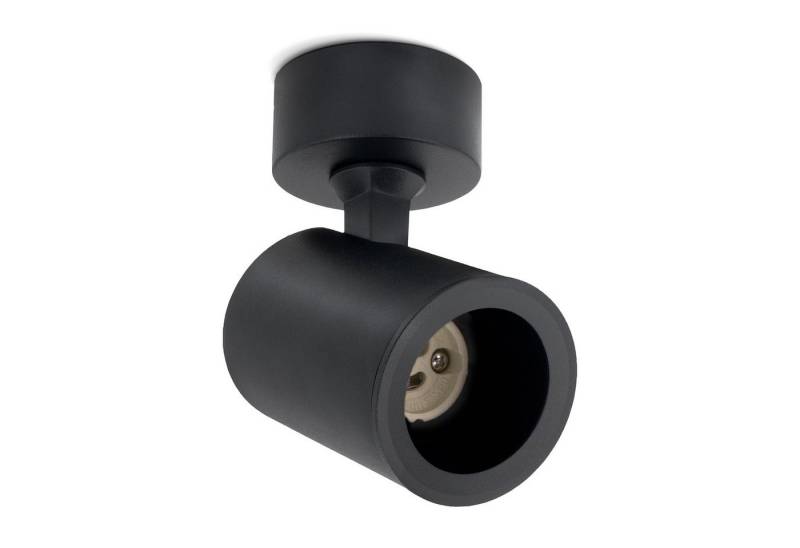 linovum LED Aufbaustrahler TENJO Aufputz Deckenspot Wandstrahler schwenkbar & drehbar in schwarz, Leuchtmittel nicht inklusive von linovum