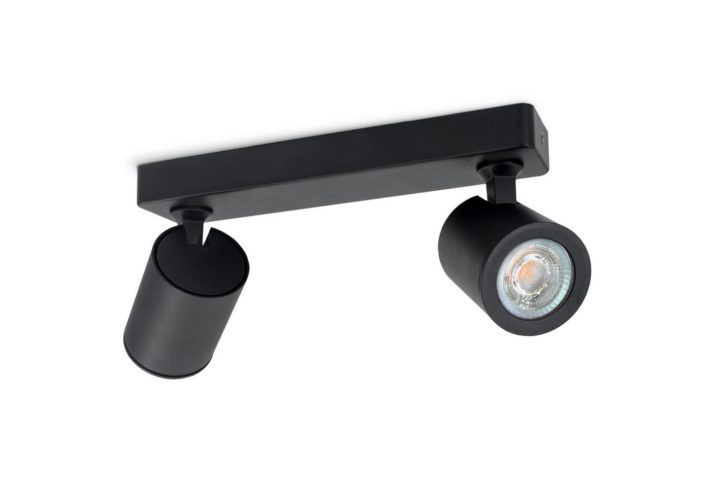 linovum LED Aufbaustrahler TENJO Deckenstrahler 2-flammig schwenkbar inkl. LED dimmbar GU10, Neutralweiß linovum LED Aufbaustrahler TENJO Deckenstrahler 2-flammig schwenkbar inkl. LED dimmbar GU10, Neutralweiß von linovum