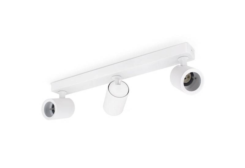 linovum LED Aufbaustrahler TENJO Deckenstrahler 3 flammig weiss Spots drehbar & schwenkbar, Leuchtmittel nicht inklusive von linovum