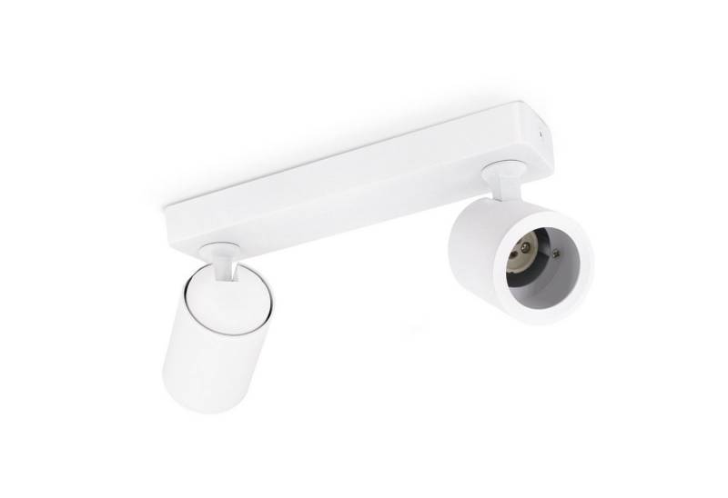 linovum LED Aufbaustrahler TENJO Spotbalken 2-flammig in weiss Spots drehbar & schwenkbar GU10, Leuchtmittel nicht inklusive von linovum
