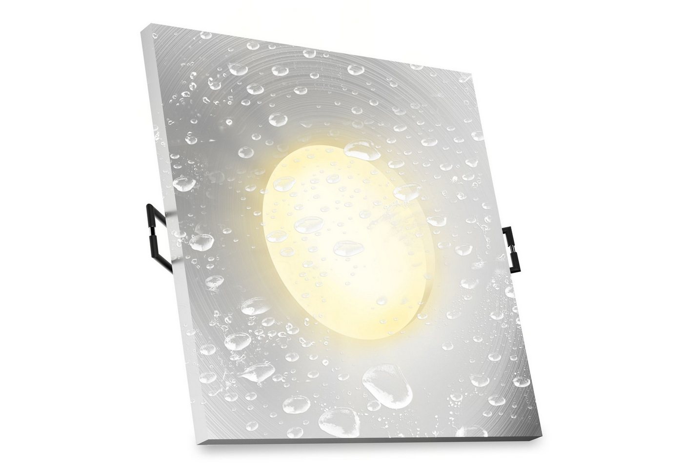 linovum LED Einbaustrahler ISASO Einbauleuchte IP65 Alu eckig mit LED Modul 4W warmweiß, Warmweiß linovum LED Einbaustrahler ISASO Einbauleuchte IP65 Alu eckig mit LED Modul 4W warmweiß, Warmweiß von linovum