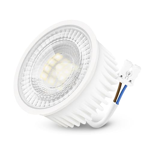 linovum LED Modul 230V warmweiß 3000K ultraflacher Ersatz für GU10 & MR16 Höhe 23mm - LED-Leuchtmittel Ø 50mm 2W Spot Licht von linovum