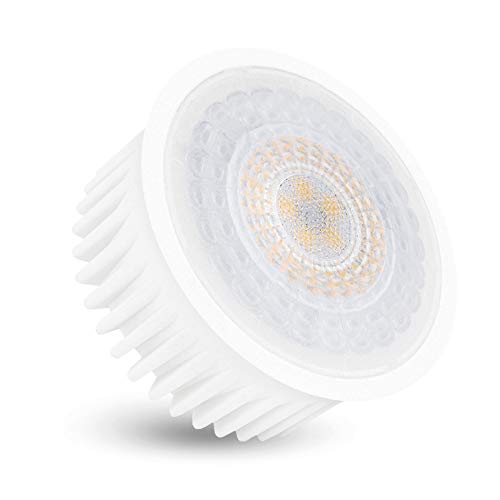 linovum extra flaches LED Modul ø 50 x 23 mm für Deckenleuchten & Spots in neutralweiß 4W - Idealer Ersatz für GU10 oder MR16 von linovum
