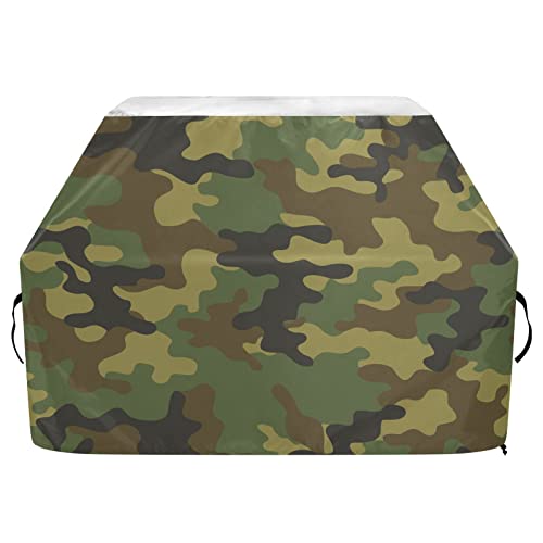 BBQ Grill Abdeckung 65 Zoll Wetterfest Smoker Abdeckung Militär Camo Grill Brenner Abdeckungen Anti-UV BBQ Grill Abdeckung 65 Zoll Wetterfest Smoker Abdeckung Militär Camo Grill Brenner Abdeckungen Anti-UV von linqin
