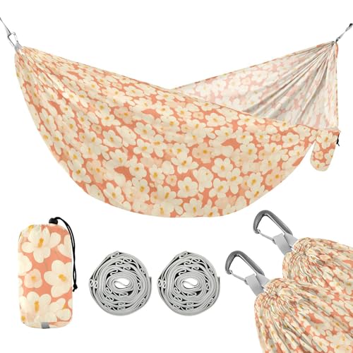 Einzigartige Blumen Camping Hängematte Seil Hängematte für Terrasse Hinterhof Lounge Basis von linqin