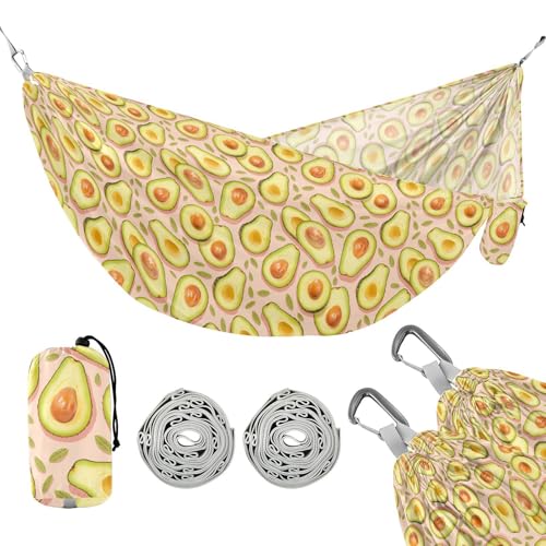 Grüne Avocados Hängematten mit hängendem Seil Hängematte, für draußen, Strand, Terrasse, Garten von linqin