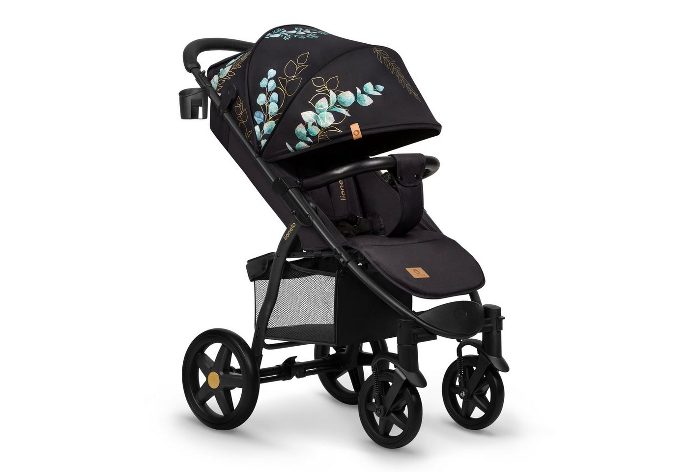 lionelo Kinder-Buggy ANNET PLUS, Fußdecke, großer Korb, ab 0 bis 36 Monate von lionelo