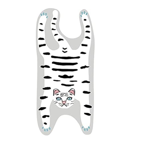 liovitor Teppich in Tierform, 60 x 120 cm, Kawaii-Leopardenmuster, Rosa liovitor Teppich in Tierform, 60 x 120 cm, Kawaii-Leopardenmuster, Rosa von liovitor