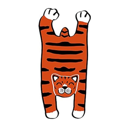 liovitor Teppich in Tierform, 60 x 120 cm, Kawaii-Leopardenmuster, nicht tierisch, für Nachttisch oder Boden, strapazierfähig, 60 x 120 cm liovitor Teppich in Tierform, 60 x 120 cm, Kawaii-Leopardenmuster, nicht tierisch, für Nachttisch oder Boden, strapazierfähig, 60 x 120 cm von liovitor