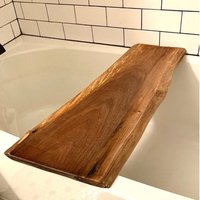 Nach Maß/Ahorn/Badewanne Tablett/Holz/Hand Made von liquidWoodNc