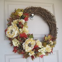 Herbstkranz Als Tür - Oder Wandkranz Herbstkranz Als Tür - Oder Wandkranz von lisabees