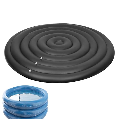 lisutupode Aufblasbare Whirlpools Abdeckung 128/158 /180 cm Aufblasbarer Whirlpooldeckel Faltbare Schutzregenüberlaufabdeckung Für Aufblasbare Whirlpools Im Freien von lisutupode