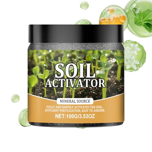 lisutupode Bodenaktivator - 100g Bodenverbesserer | Nährstoffreicher Dünger Für Tomate Rasen Garten Bonsai Gemüse Hochbeet von lisutupode