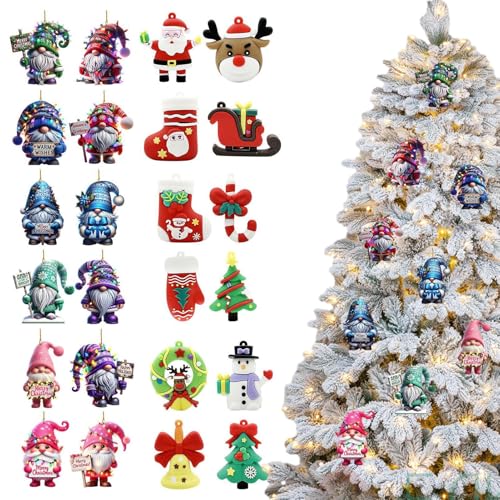 lisutupode Calendar Advent | 24 Tage Urlaub Adventskalender | Figuren Deko Für Jugendliche Erwachsene | Tägliche Familienaktivität Hausunterricht Feiertagsparty von lisutupode