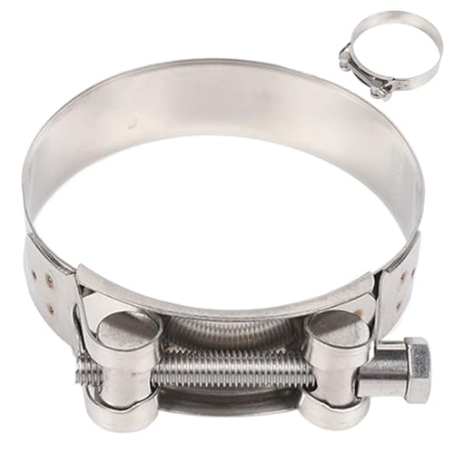 lisutupode Edelstahl-Schlauchschellen, robuste Schlauchschelle mit glatten Oberflächen – stabiler, verstellbarer, dicker und stabiler Clip für sichere Abdichtung und Befestigung lisutupode Edelstahl-Schlauchschellen, robuste Schlauchschelle mit glatten Oberflächen – stabiler, verstellbarer, dicker und stabiler Clip für sichere Abdichtung und Befestigung von lisutupode