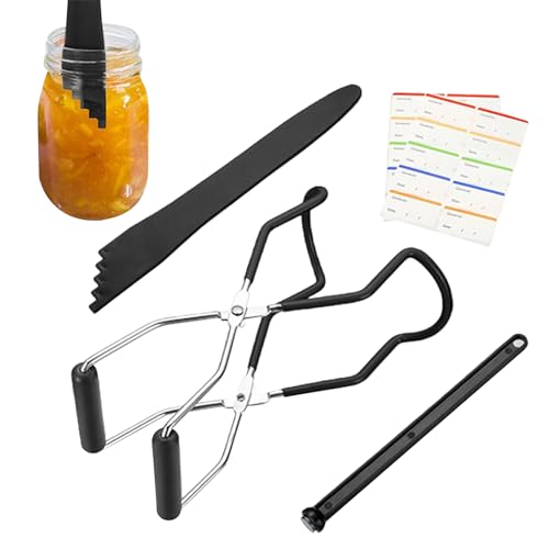 lisutupode Einweckzubehör | 4-in-1 Anti-Scald Einmachzubehör - Tragbares Einkochzubehör Für Heimküche Tomaten Obst Soße Konservierung von lisutupode