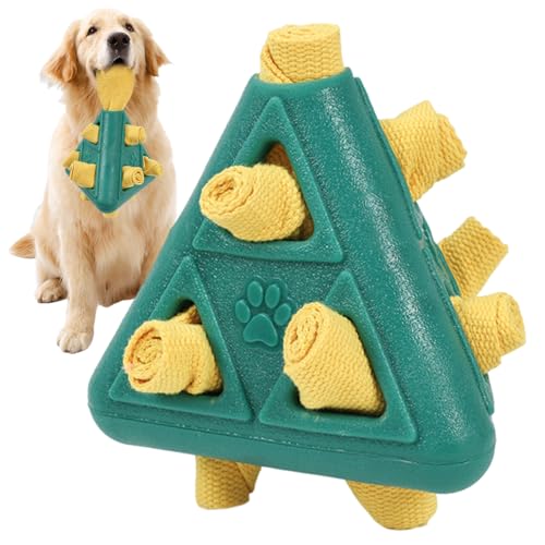 lisutupode Futterspender für Hunde – Pyramidenform, Futterspender für Hunde, bissfest, für kleine, mittelgroße und große Haustiere von lisutupode