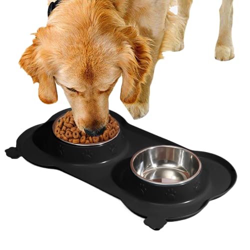 lisutupode Hundefutter- Und Wassernapf - Auslaufsichere Katzenfutter Doppelnäpfe - Abnehmbarer Hundenapf Für Kleine Mittelgroße Große Hunde Katzen Indoor Outdoor | Training Übung lisutupode Hundefutter- Und Wassernapf - Auslaufsichere Katzenfutter Doppelnäpfe - Abnehmbarer Hundenapf Für Kleine Mittelgroße Große Hunde Katzen Indoor Outdoor | Training Übung von lisutupode