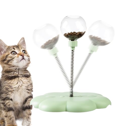 lisutupode Katzen Leckerli Spender Spielzeug - Interaktiver Stimulierender Futterspender - Spielzeug Zur Unterhaltung Für Kätzchen | Für Innen- und Außenbereich zur Stimulation Training Bewegung lisutupode Katzen Leckerli Spender Spielzeug - Interaktiver Stimulierender Futterspender - Spielzeug Zur Unterhaltung Für Kätzchen | Für Innen- und Außenbereich zur Stimulation Training Bewegung von lisutupode