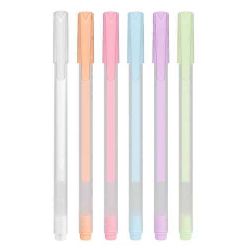 lisutupode Klebestift, Scrapbooking Schnelltrocknender Klebestift, 6 Stück Roller-Spitzen Klebegerät mit Clip-Verschluss für Grußkartenherstellung lisutupode Klebestift, Scrapbooking Schnelltrocknender Klebestift, 6 Stück Roller-Spitzen Klebegerät mit Clip-Verschluss für Grußkartenherstellung von lisutupode