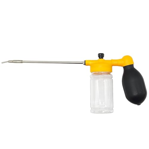 lisutupode Pulver Staubwedel Teleskop Garten Duster Applikator Spender Werkzeuge Schnellspender für Indoor Tomaten Outdoor Paprika Blume Gewächshäuser Gemüse Bauernhof Obstgarten Landschaft Feld Ernte von lisutupode