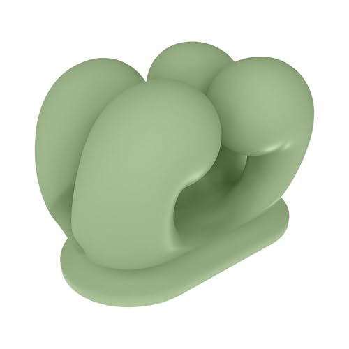 lisutupode Silikon-Klebehaken – Auto-Lippenbalsam-Halter, abnehmbarer Wandaufhänger, Mehrzweck-Clips, nahtlos, für Tür, Damen, Küche, Badezimmer, Organizer von lisutupode