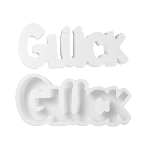 lisutupode Silikonformen für Buchstaben – Form aus Gips, Silikon, antihaftbeschichtet, einfaches Herauslösen für Handwerk und Dekoration zu Hause von lisutupode