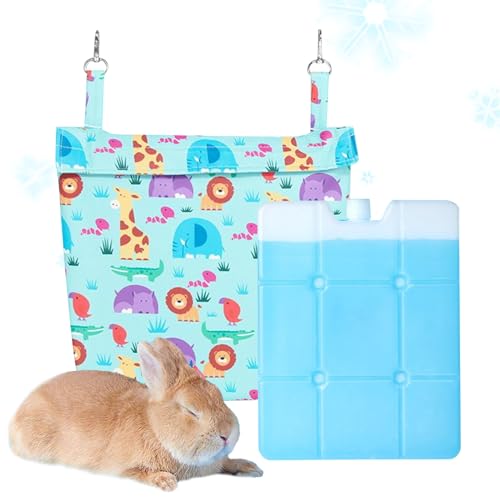 lisutupode Tier-Kühlmatte – Kühlmatte für kleine Hunde – kauresistent, waschbar, tragbar, Kühlteppich für Zwinger, Auto, Garten, Sommer, Schlafzimmer, Strand, Reisen, Sofa, Terrasse von lisutupode