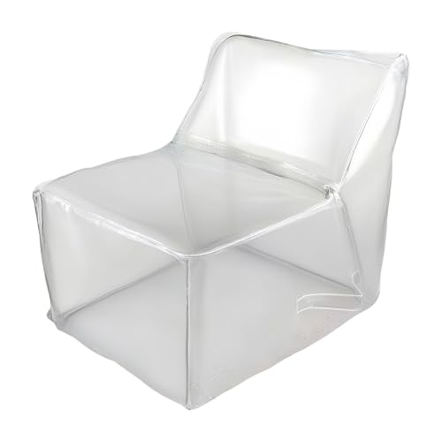 lisutupode Transparenter Stofftier-Aufbewahrung Sitzsack | Transparente Sitzsackhülle zur Stofftier-Aufbewahrung für Kinder | Füllbarer Spielzeugorganizer für Kinderzimmer Spielzimmer | von lisutupode