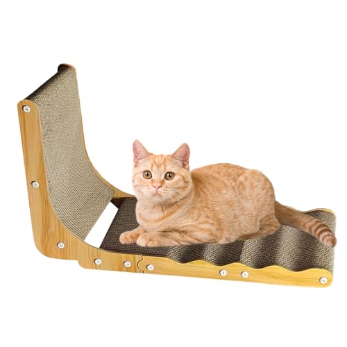 lisutupode Vertikale Kratzsäule in L-Form für Katzen, multifunktionales Lernspielzeug für Kätzchen | interaktives Spielzeug für geistige und physische Übungen für Kätzchen von lisutupode