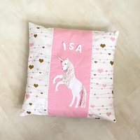 Kissen Einhorn Rosa Viele Farben Möglich Kissen Einhorn Rosa Viele Farben Möglich von littleandsweetde