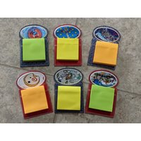 Ovale Applikation Sticky Post It Notizhalter von littlebumblestitchry