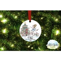 Nussknacker Ballet First Christmas Ornament, 1st Mein Erstes Weihnachten, Custom Ornament Andenken von littlechickypaperie