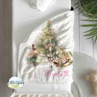 Personalisierte Nussknacker Decke, Weihnachtsdecke, Weiche Minky Kinderdecke, Neues Babygeschenk, 50 "x 60" Kinderweihnachtsgeschenk Personalisierte Nussknacker Decke, Weihnachtsdecke, Weiche Minky Kinderdecke, Neues Babygeschenk, 50 "x 60" Kinderweihnachtsgeschenk von littlechickypaperie