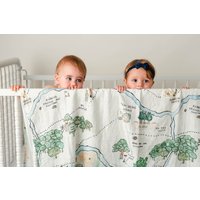 Winnie-The-Pooh Baby Decke, Hundred Acre Woods Swaddle, Neugeborenen Bambus Pooh Map Baby Bambus Swaddle Winnie-The-Pooh Baby Decke, Hundred Acre Woods Swaddle, Neugeborenen Bambus Pooh Map Baby Bambus Swaddle von littlecrownsandcapes