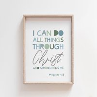 Ich Kann Alles Durch Christus Tun, Der Mich Stärkt, Christliche Wandkunst, Jungen Schlafzimmer, Bibelversdruck, Kinderzimmerwandkunst, Zuhause Ich Kann Alles Durch Christus Tun, Der Mich Stärkt, Christliche Wandkunst, Jungen Schlafzimmer, Bibelversdruck, Kinderzimmerwandkunst, Zuhause von littlelearnersprints