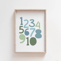 Numbers Print, Jungen Kinderzimmer Drucke, Spielzimmer Prints, Wandkunst, Poster, Dekor, Schlafzimmer Prints Numbers Print, Jungen Kinderzimmer Drucke, Spielzimmer Prints, Wandkunst, Poster, Dekor, Schlafzimmer Prints von littlelearnersprints