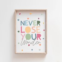 Spielzimmer Poster, Wandbild Für Mädchen, Poster Jungen, Regenbogen, Gedeckte Farben, Kinderzimmer Spielzimmer Poster, Wandbild Für Mädchen, Poster Jungen, Regenbogen, Gedeckte Farben, Kinderzimmer von littlelearnersprints