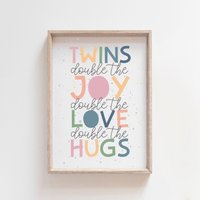 Zwillinge Schlafzimmer Drucke, Wandkunst, Zwillings-Zitate, Kinderzimmer Brüder Schwester Mädchen Schlafzimmer, Jungen Geschwister Zwillinge Schlafzimmer Drucke, Wandkunst, Zwillings-Zitate, Kinderzimmer Brüder Schwester Mädchen Schlafzimmer, Jungen Geschwister von littlelearnersprints